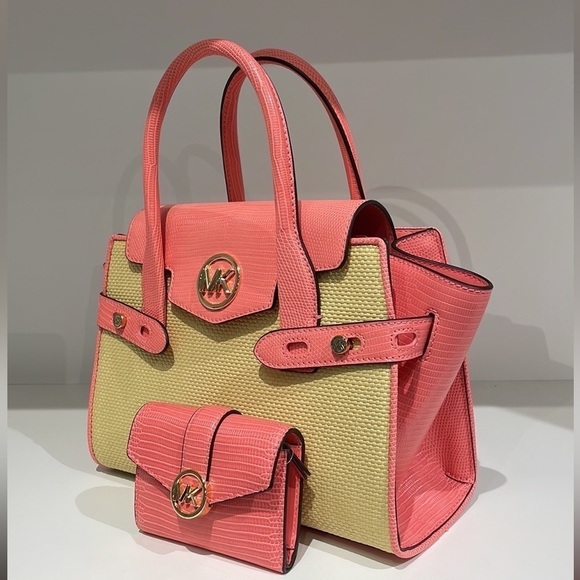 2pc 💕 Michael Kors set matching bag satchel wallet - Picture 2 of 12